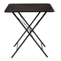 Tisch Trocadero viereckig schwarz 70 x 70 cm