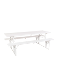 Festtisch weiss 70 x 220 cm H 78 cm