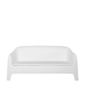 Canapé Lalisse blanc 82 x 183 cm H 84 cm