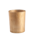 Windlicht Aman Gold Ø 8,5 cm H 9,5 cm