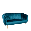 Sofa Juliette blaugrün 78 x 165 cm H 85 cm