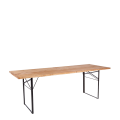 Tisch rechteckig Wood 90 x 220 cm H 77 cm