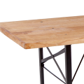 Tisch rechteckig Wood 90 x 220 cm H 77 cm