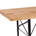 Tisch rechteckig Wood 90 x 220 cm H 77 cm