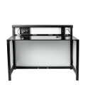 Bar Lenox klappbar beleuchtet schwarz, gerades Modul 66 x 150 cm