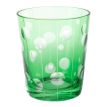 Becher Melodie grün Ø 8 cm H 9 cm 24 cl
