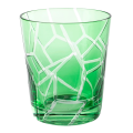 Becher Melodie grün Ø 8 cm H 9 cm 24 cl
