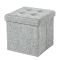 Hocker Grau meliert