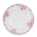 Dessertteller Vintage rosa-rot