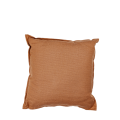 Coussin en toile terracotta Vintage 40 x 40cm