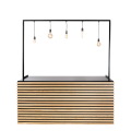 Arche ampoules Retro pour buffet pliant