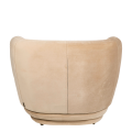 Sessel Elton Samt taupe 78 x 90 cm H 70 cm