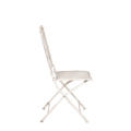 Stuhl Chantilly Gusseisen weiss