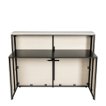 Bar klappbar Cigar Club beige 55 x 150 cm H 115 cm