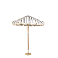 Parasol Biarritz Ø 210 cm H 260 cm + socle granit Ø 50 cm