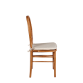 Stuhl Sphinx mit Sitzkissen Crème