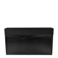 Bar / Buffet Cigar Club schwarz 100 x 200 cm H 110 cm