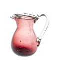 Karaffe Vintage aus Buntglas