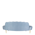 Sofa Bella blaugrau 80 x 210 cm H 72 cm