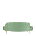 Canapé Bella Vert fougère 80 x 210 cm H 72 cm