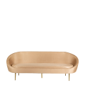 Canapé Sofia Beige 225 x 80 cm H 77 cm