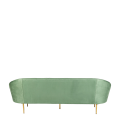 Sofa Davos farngrün 80 x 225 cm H 77 cm
