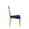 Stuhl Divine mit Sitzkissen nachtblau