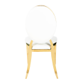 Stuhl Divine mit Sitzkissen und Rückenpolster weiss