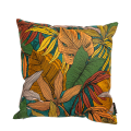 Coussin imprimé Bali / Vert foncé 45 x 45 cm