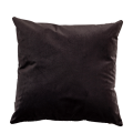 Coussin Burton anthracite 45 x 45 cm