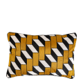Kissen Domino Gold 40 x 60 cm