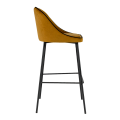 Barstuhl Luzern Samt Gold H 78 cm