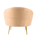 Sessel Davos beige 92 x 82 cm H 78 cm