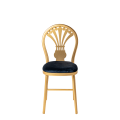 Stuhl Joséphine mit Sitzkissen Nachtblau