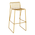 Barstuhl Filor Gold H 75 cm