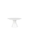 Kleiner Präsentierständer Porzellan Weiss Ø 10 cm H 6 cm