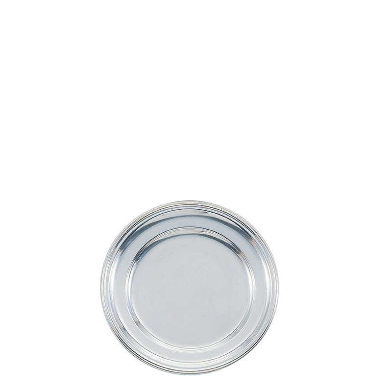 Plat rond argent Ø 35 cm