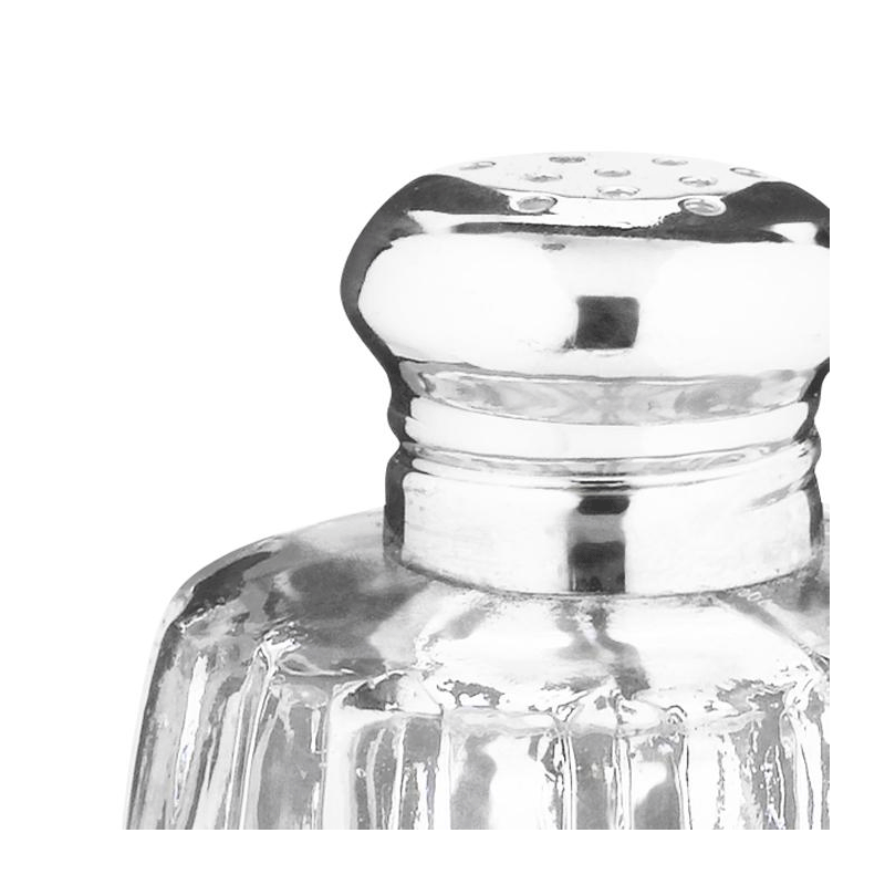 Salzstreuer Glas (ohne Salz geliefert)