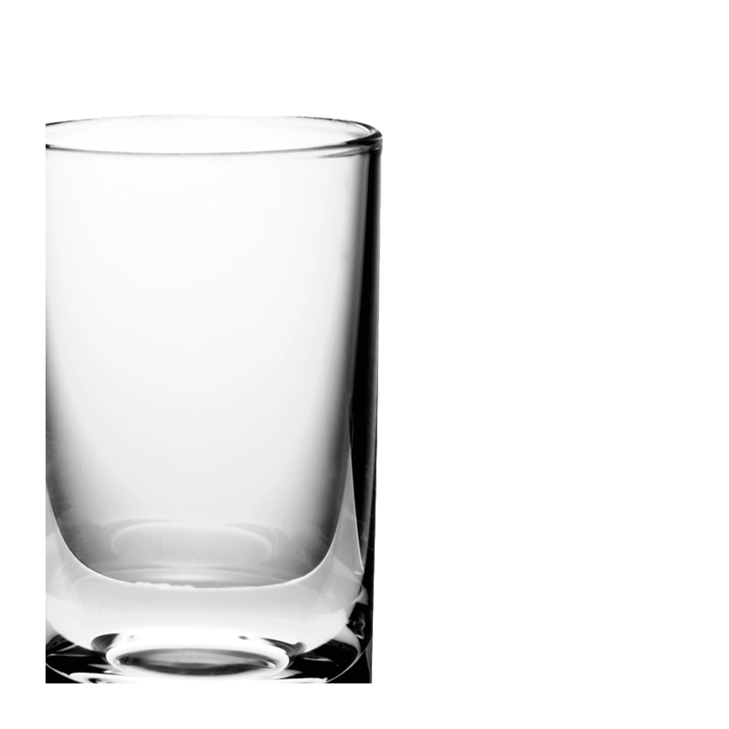 Shot-Glas Wodka klein Ø 3.5 H 7 cm 4 cl