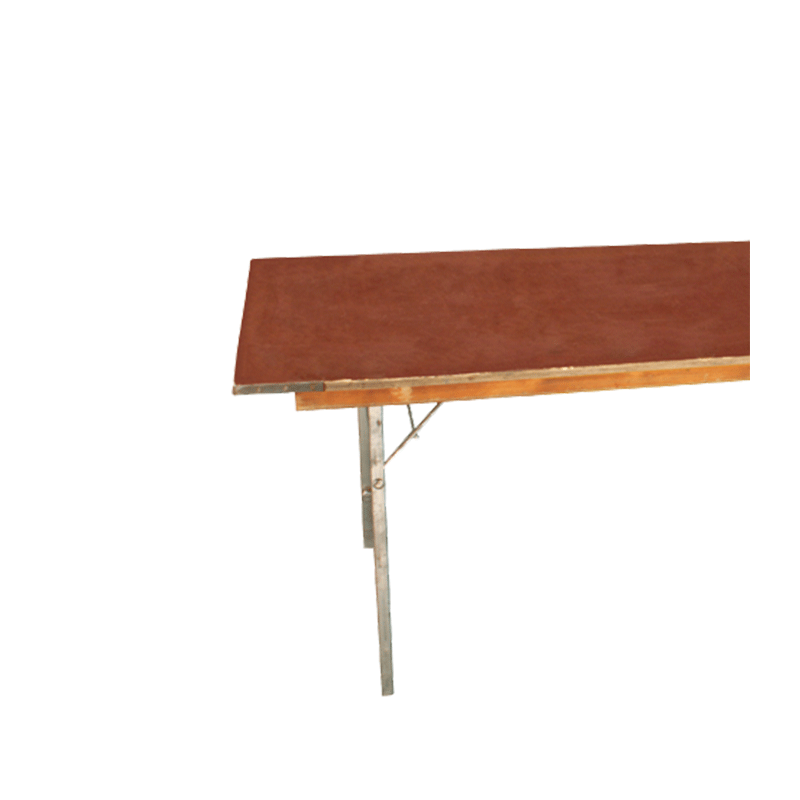 Table rectangulaire 80 x 220 cm H 76 cm