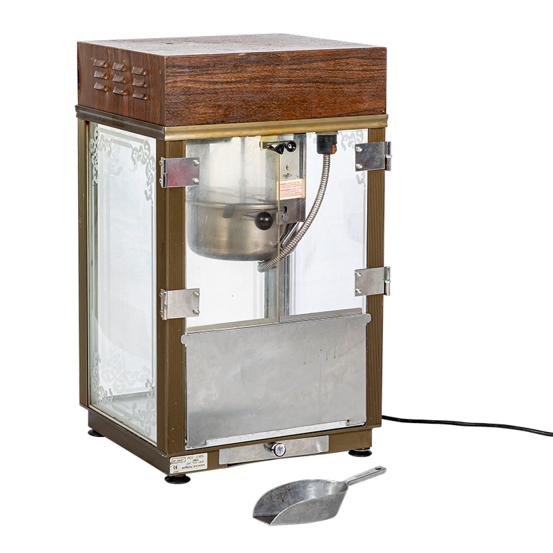 Machine à pop-corn 220 v livrée avec une pelle à pop-corn