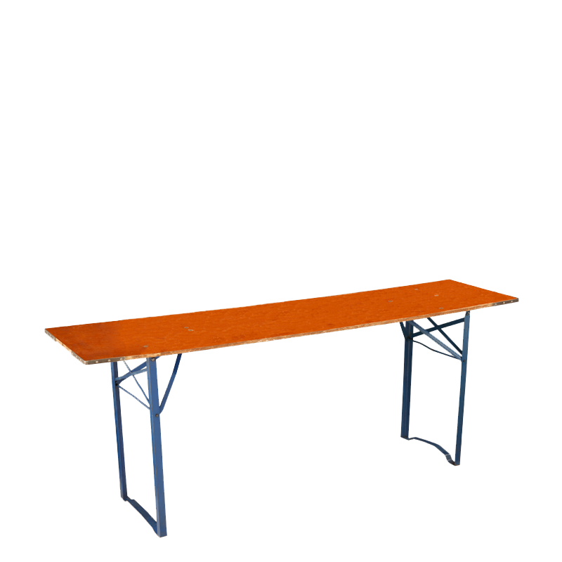 Tisch rechteckig 50 x 200 cm