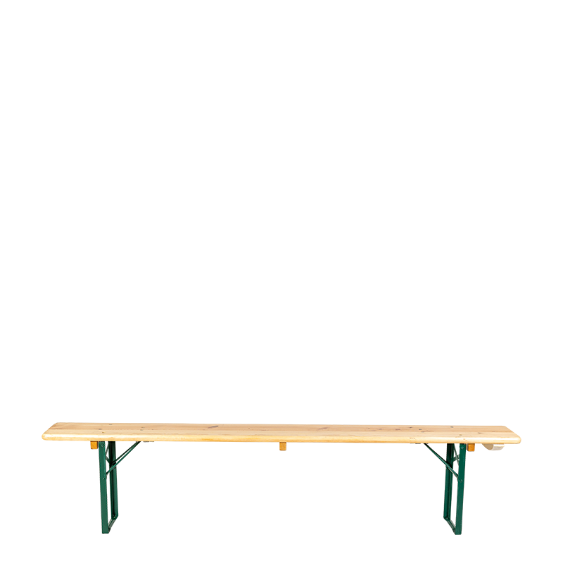 Festbank L 220 T 25 cm H 47