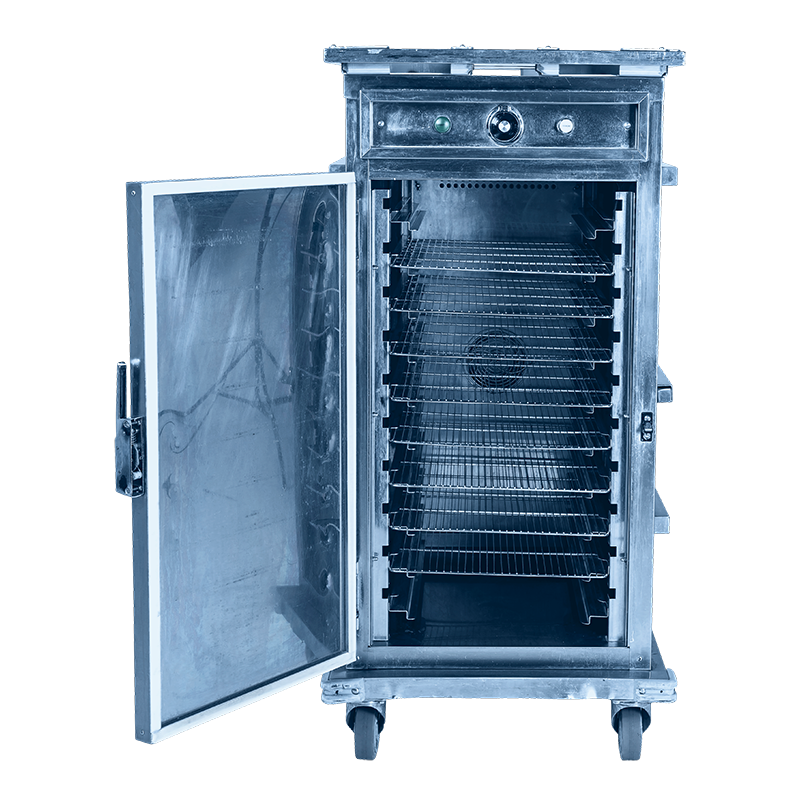 Umluft-Ofen elektrisch mit 8 Gittern 220 V / 16A einphasig - 3 kW