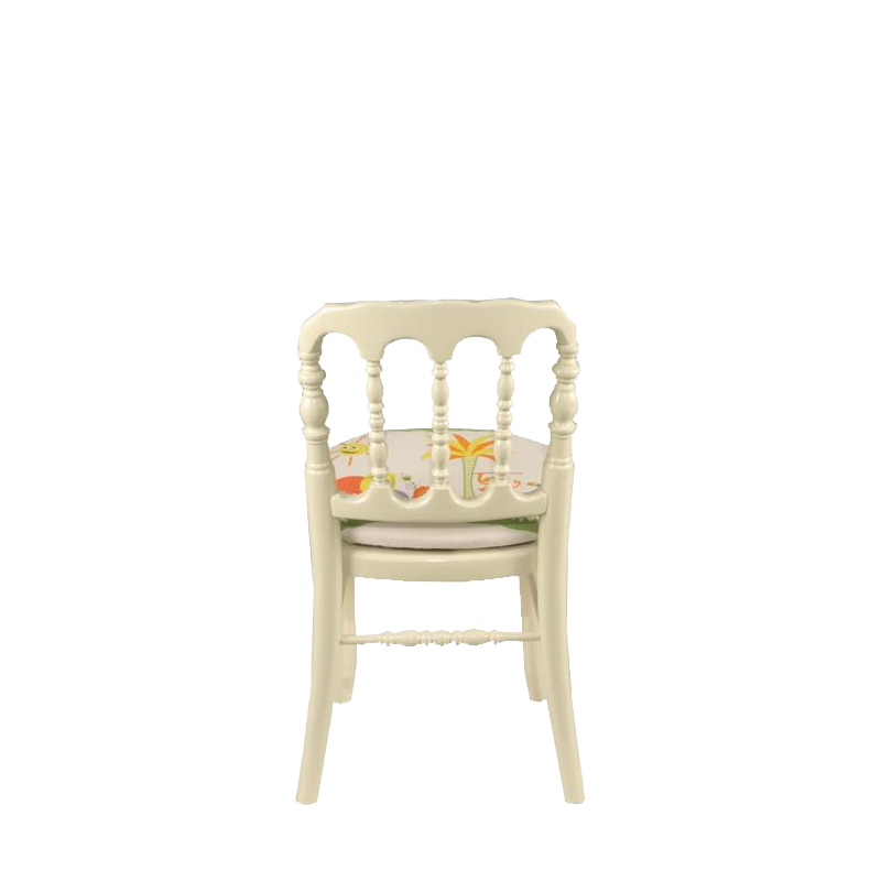 Chaise Napoléon III blanche enfant