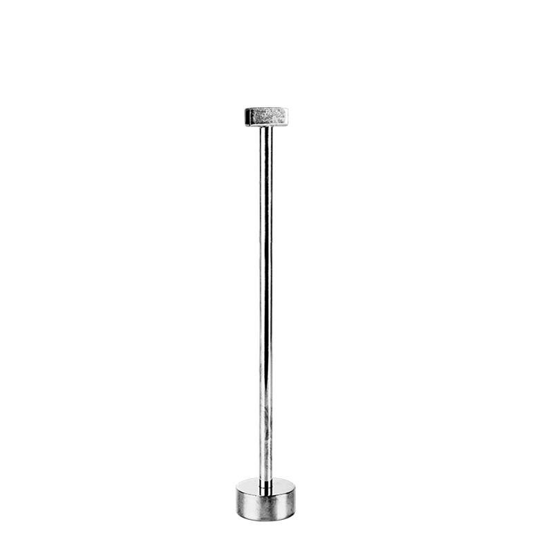 Tischnummernhalter / Menüträger Chrom H 26,5 cm