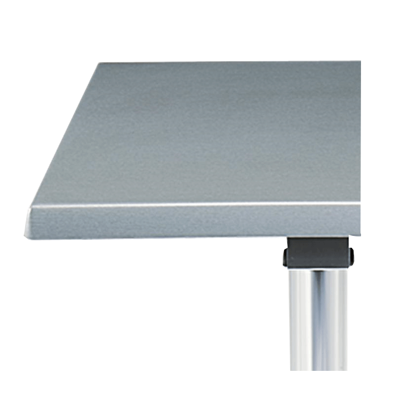 Stehtisch Stahl viereckig  60 x 60 cm H 111 cm