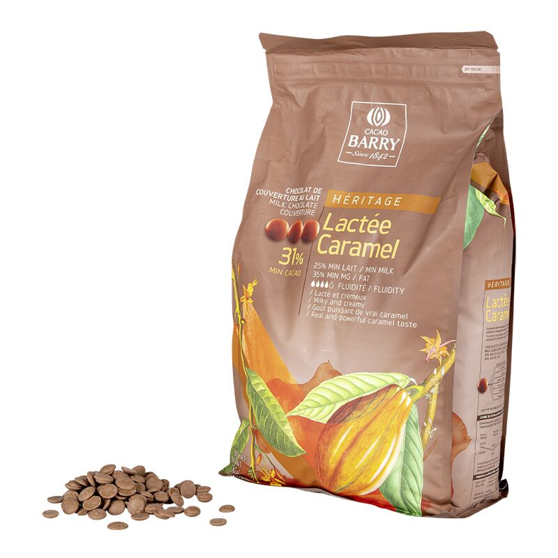 Schokoladenplättchen, Milch, Kakao 31,4%, à 5 Kg