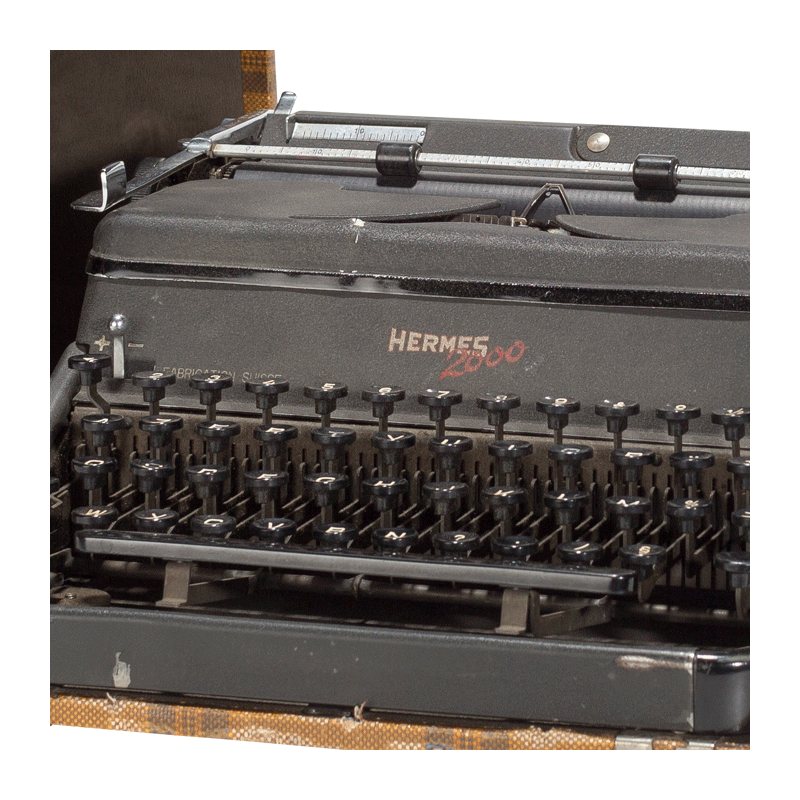Schreibmaschine Vintage 34 x 15,5 cm H 32,5 cm
