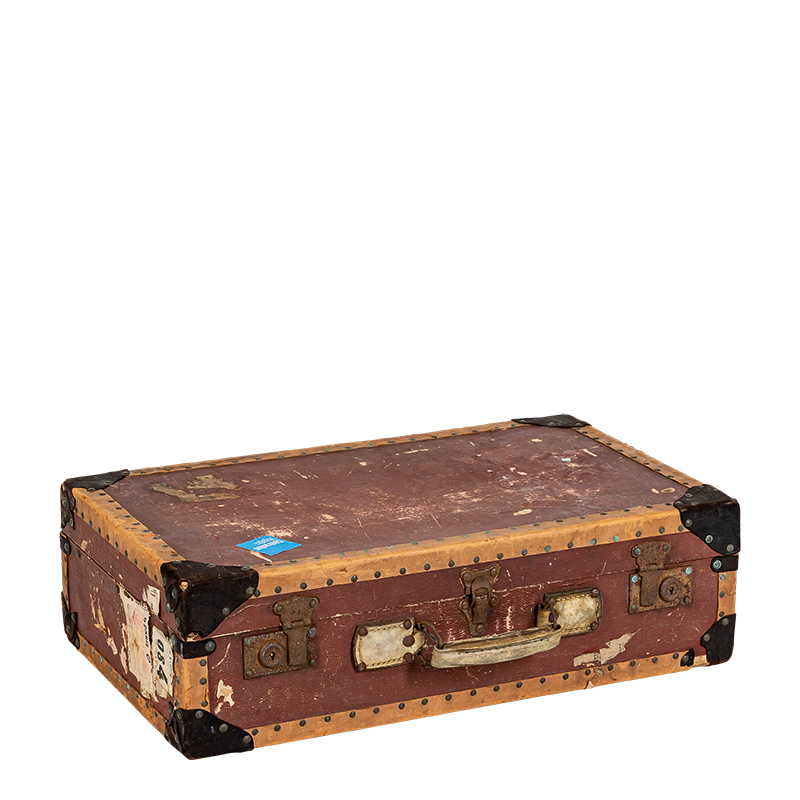 Koffer Vintage 36 x 45 cm H 22 cm